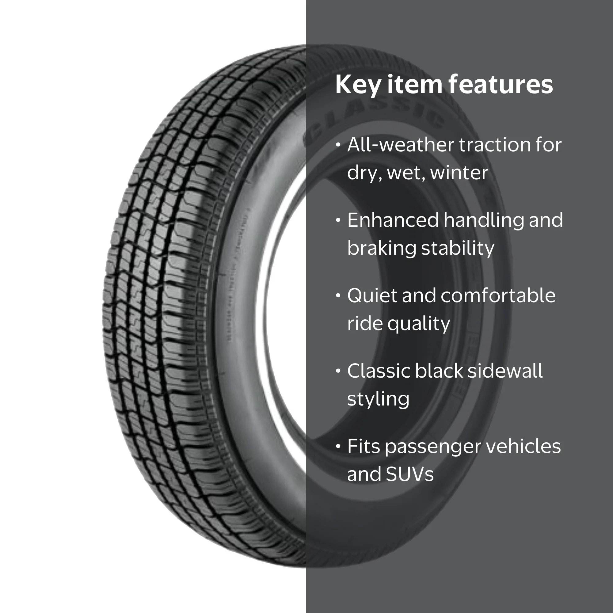 Omni Classic 787 Touring 205/70R15 95S Passenger Tire - Walmart.com