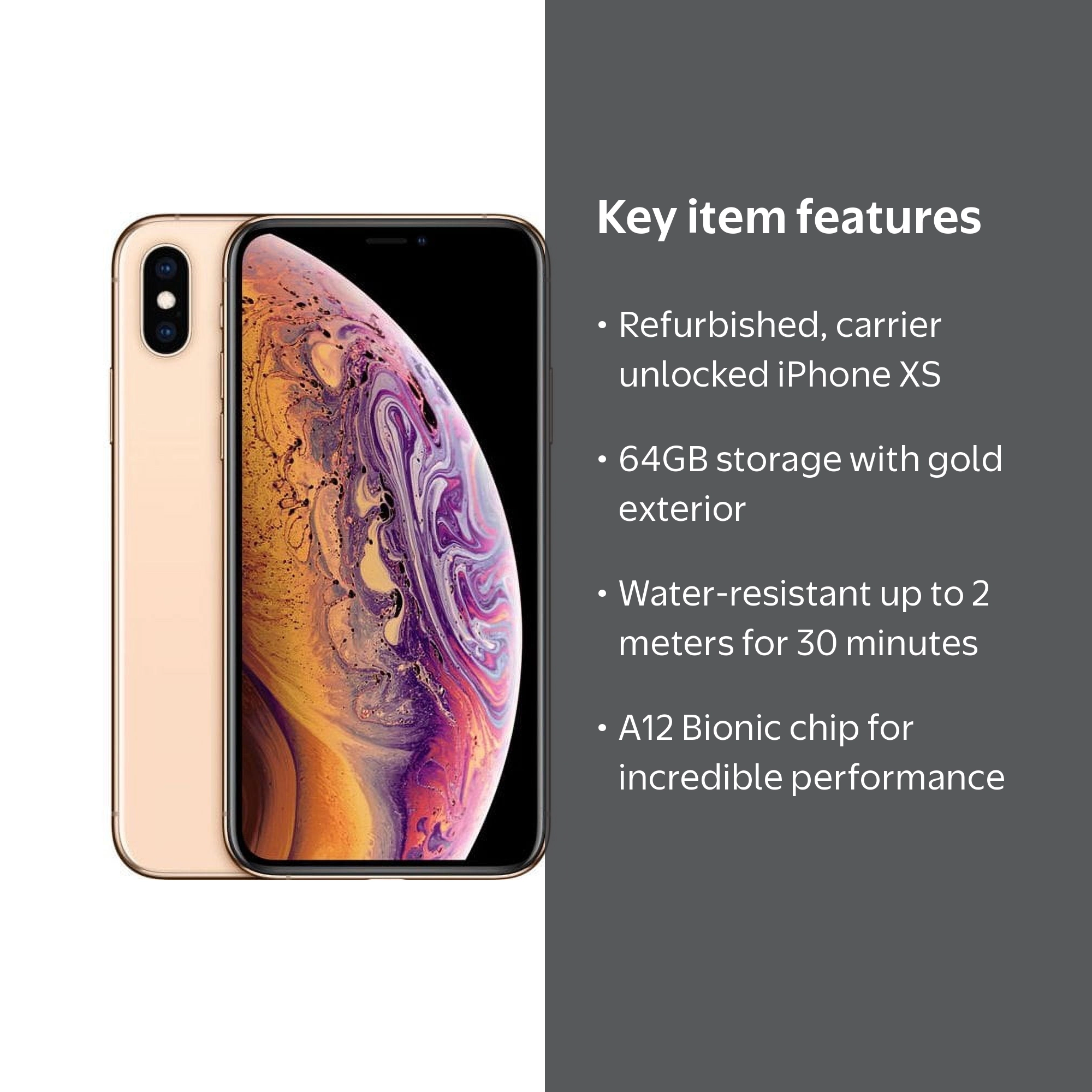 Refurbished iPhone XS 64GB - Walmart Business Supplies