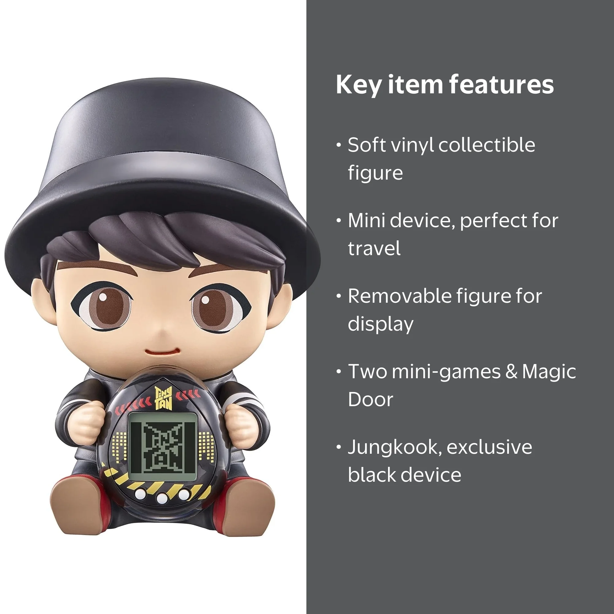 Tamagotchi Nano x BTS TinyTAN Hugmy Tamagotchi Jungkook ver. Vinyl