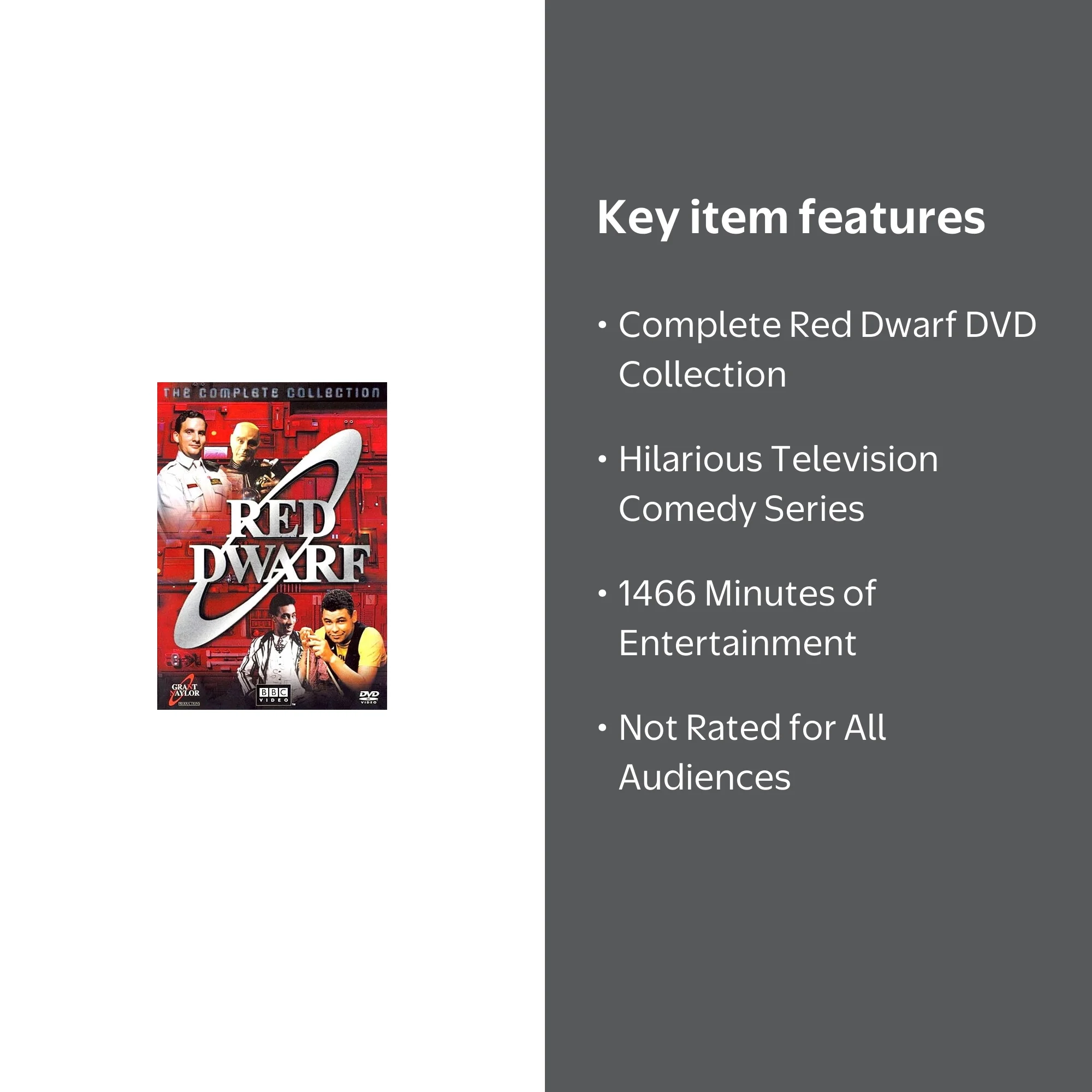BBC Warner Red Dwarf Set Movies Box: Complete Collection (Series I