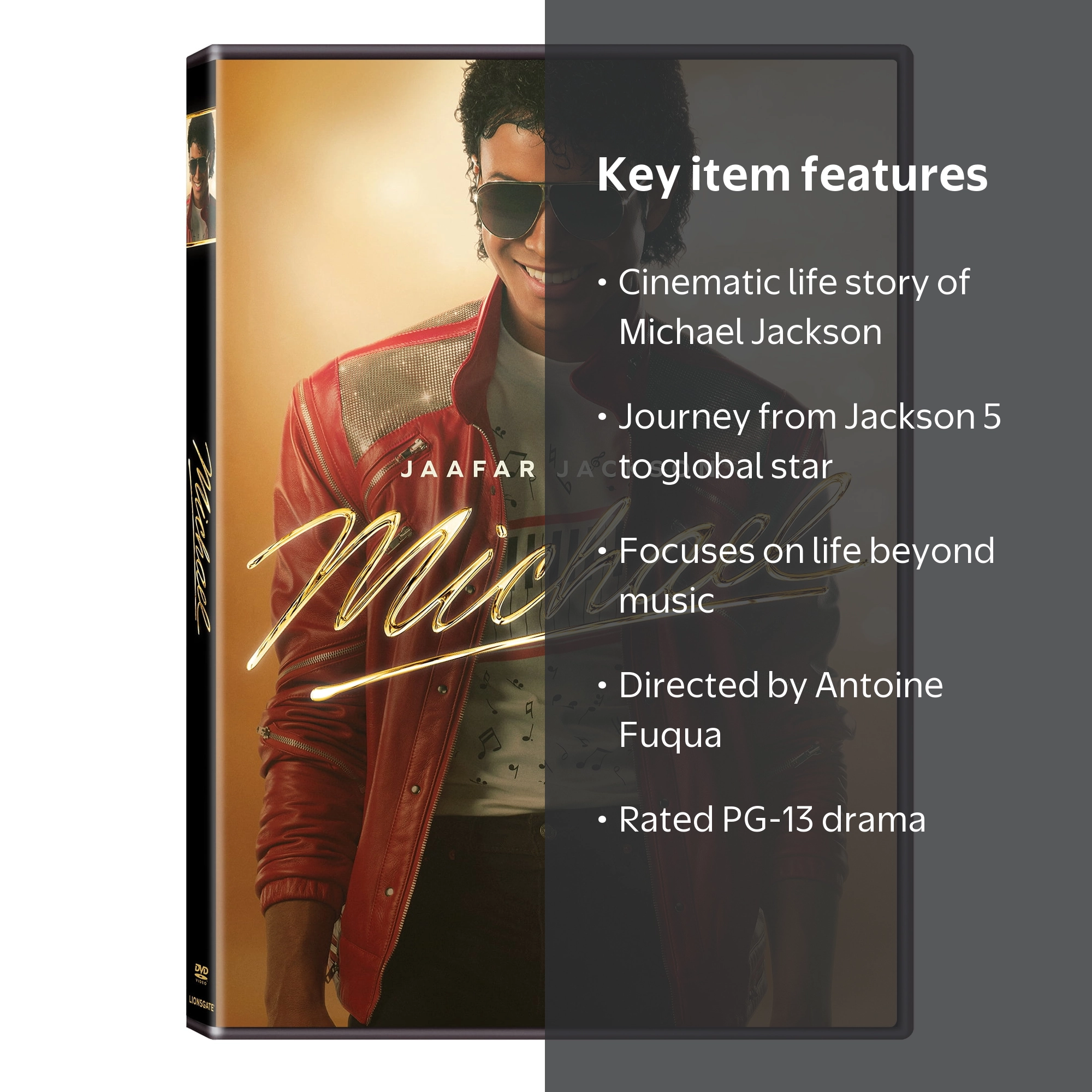 Michael (2026) (DVD) Lionsgate Home Entertainment, Drama - Walmart.com