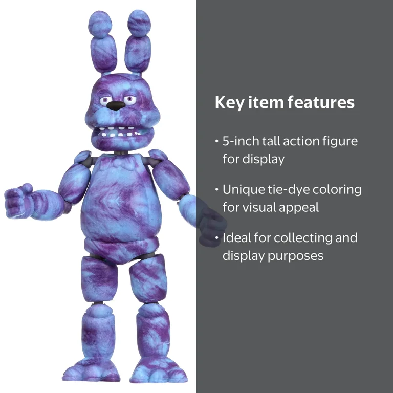Funko, Action Figure, Five Nights at Freddy's Tie-dye Bonnie, 5