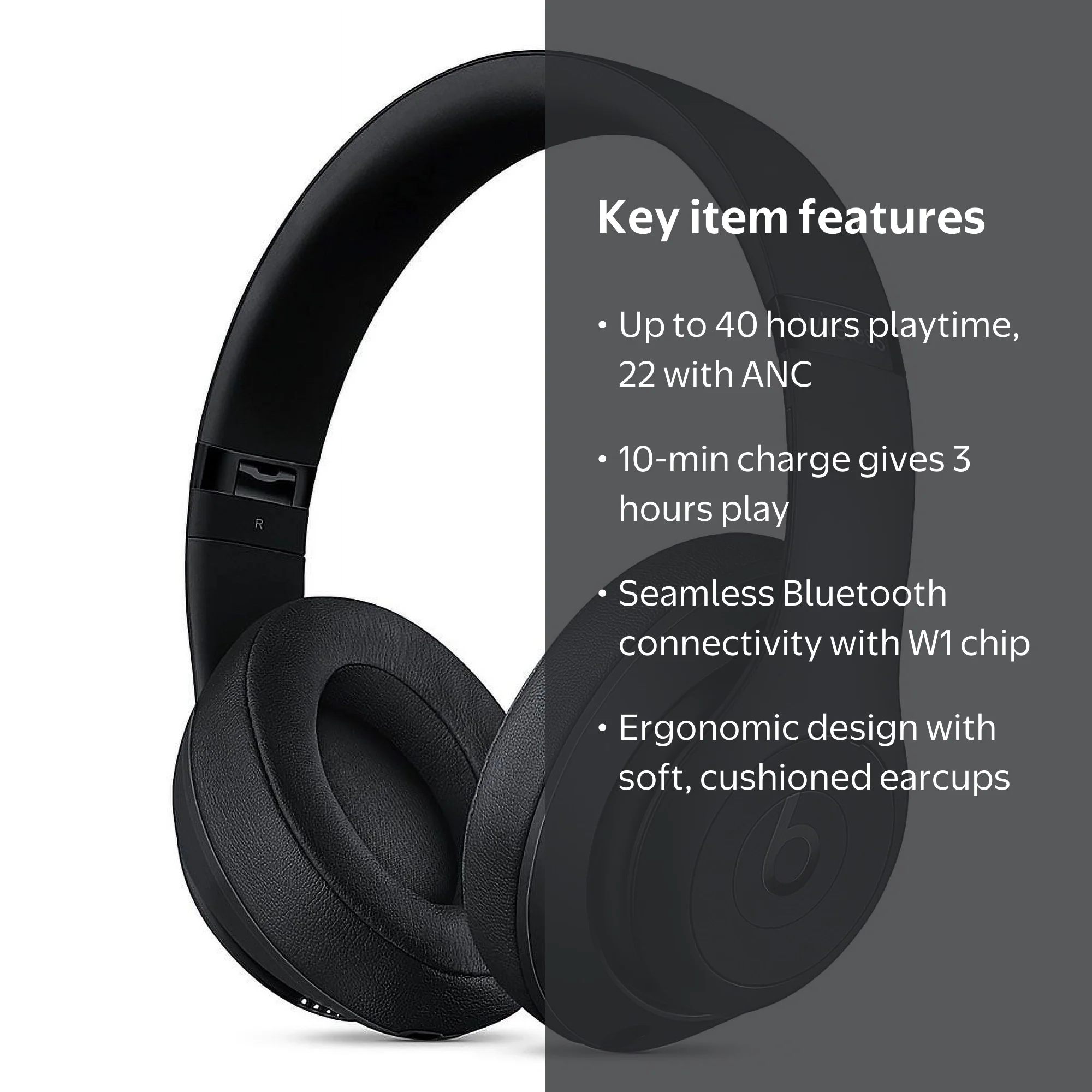 Beats by Dr. Dre, Studio3 Wireless Noise Cancelling Headphones