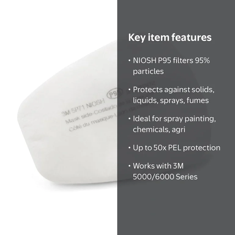 3M P95 Paint Spray and Pesticide Application Respirator Mask