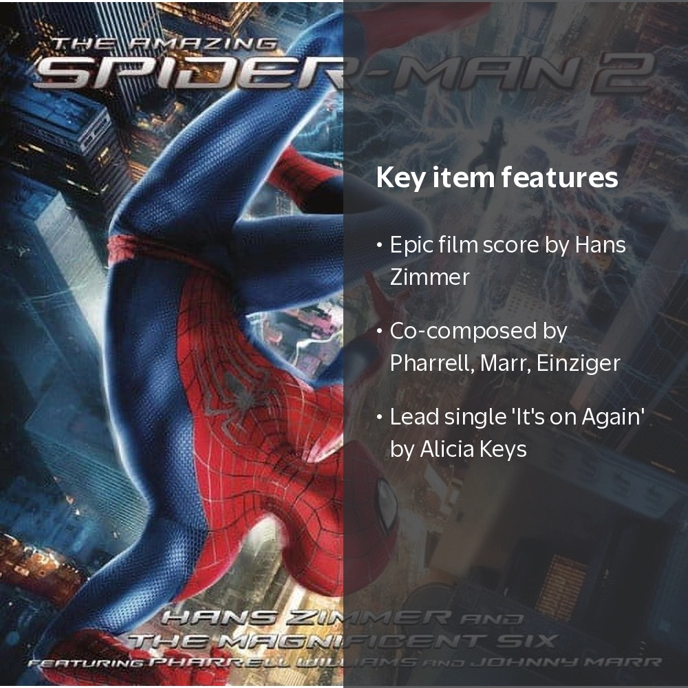 Amazing Spiderman 2 - The Amazing Spider-Man 2 Soundtrack (Deluxe