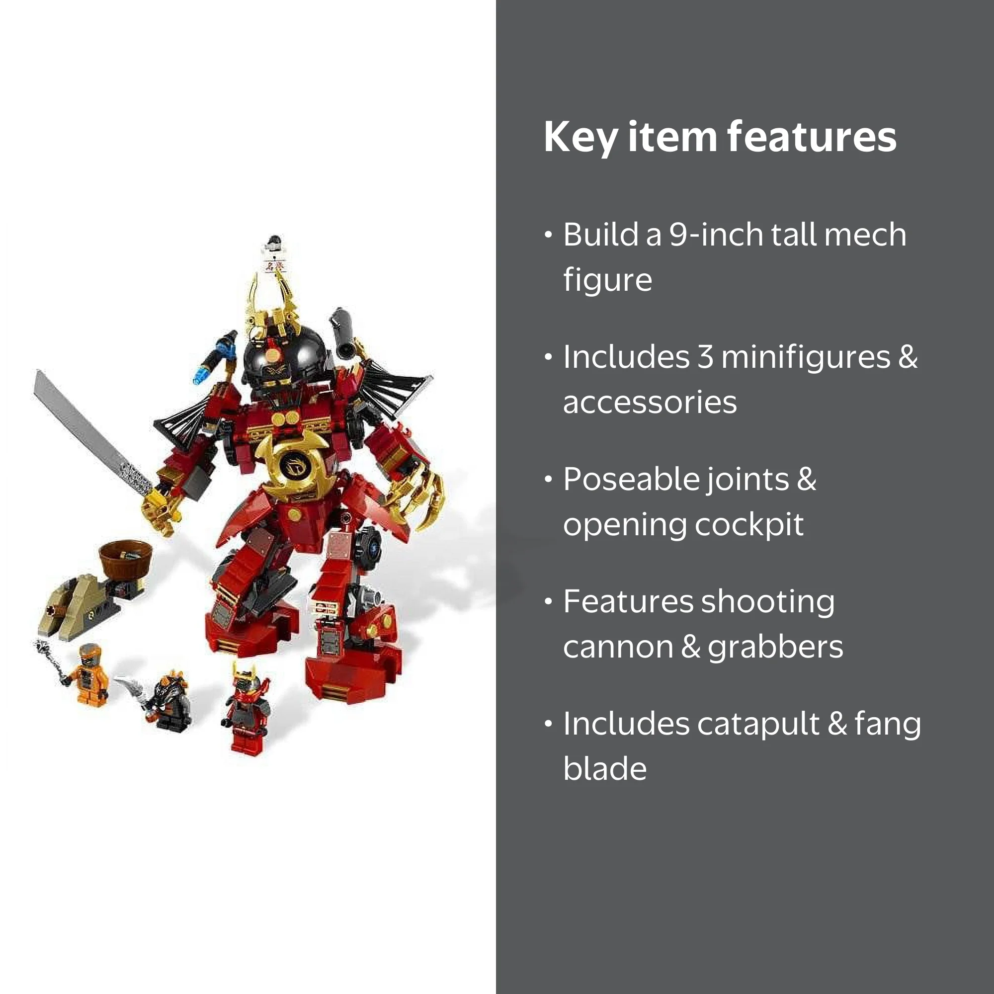 LEGO Ninjago Samurai Mech Set #9448 - Walmart.com
