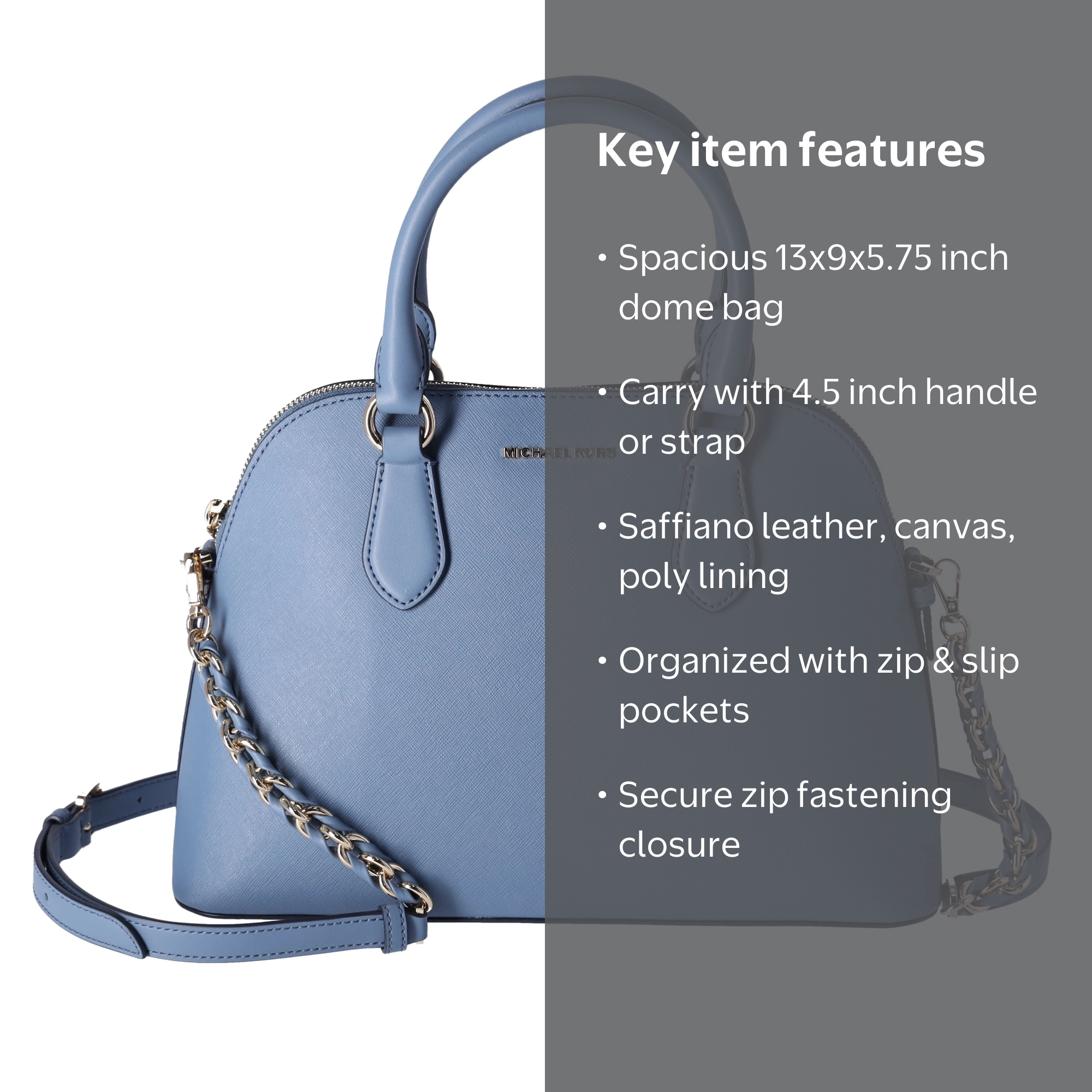 【美品】MICHAEL KORS デニム ボディバッグ 00000000_zi_ea514b15-625f-44ab