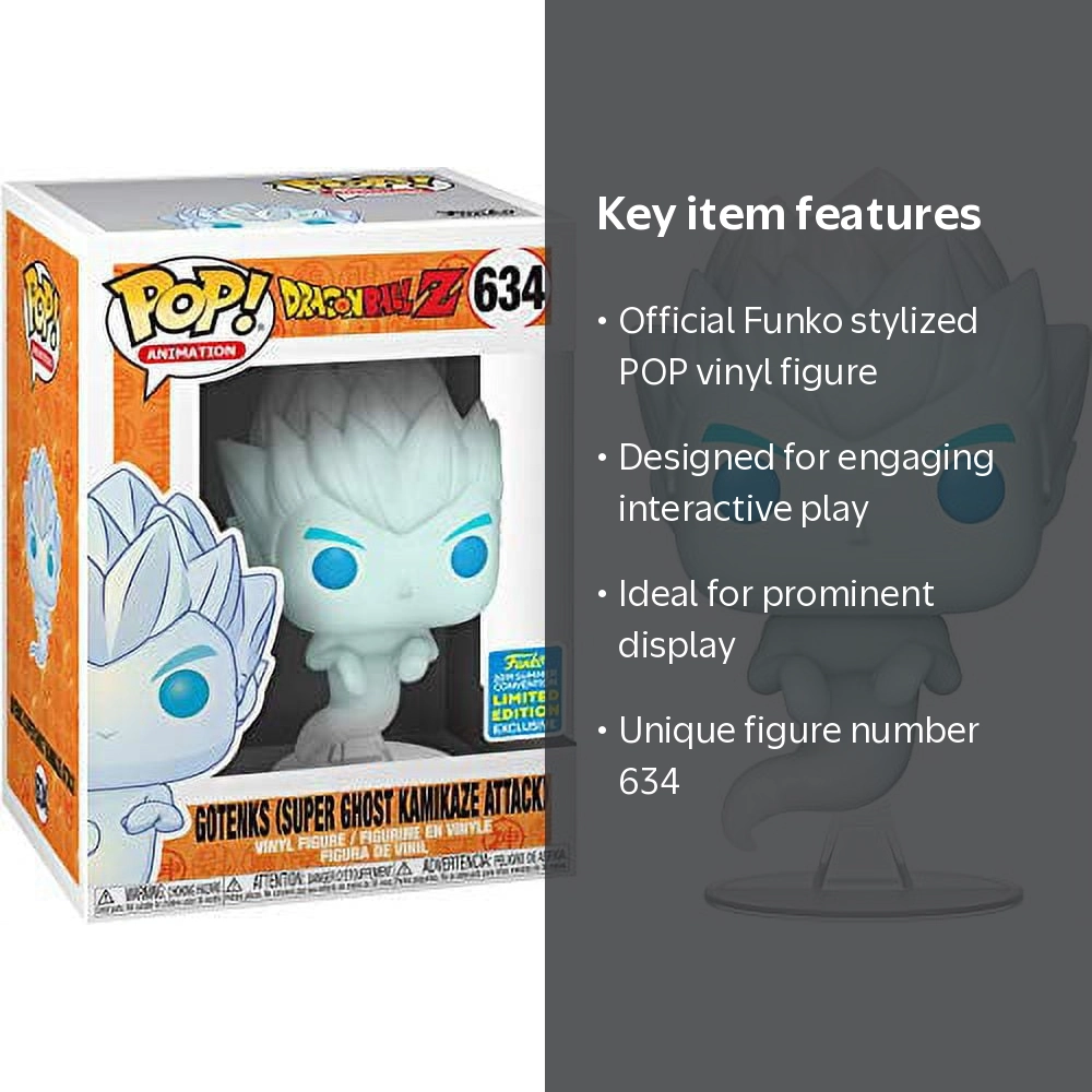 ✨ 在庫あり✨  Pop対応 コンバージョンキット（セラミック) Funko Dragon Ball Z Gotenks Super Ghost Kamikaze Attack 634 Vinyl