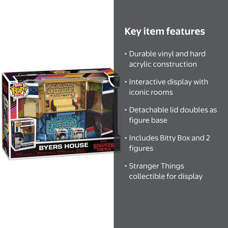 Funko Bitty Boxes ST Byers House Mini Figure Accessories - Walmart.com