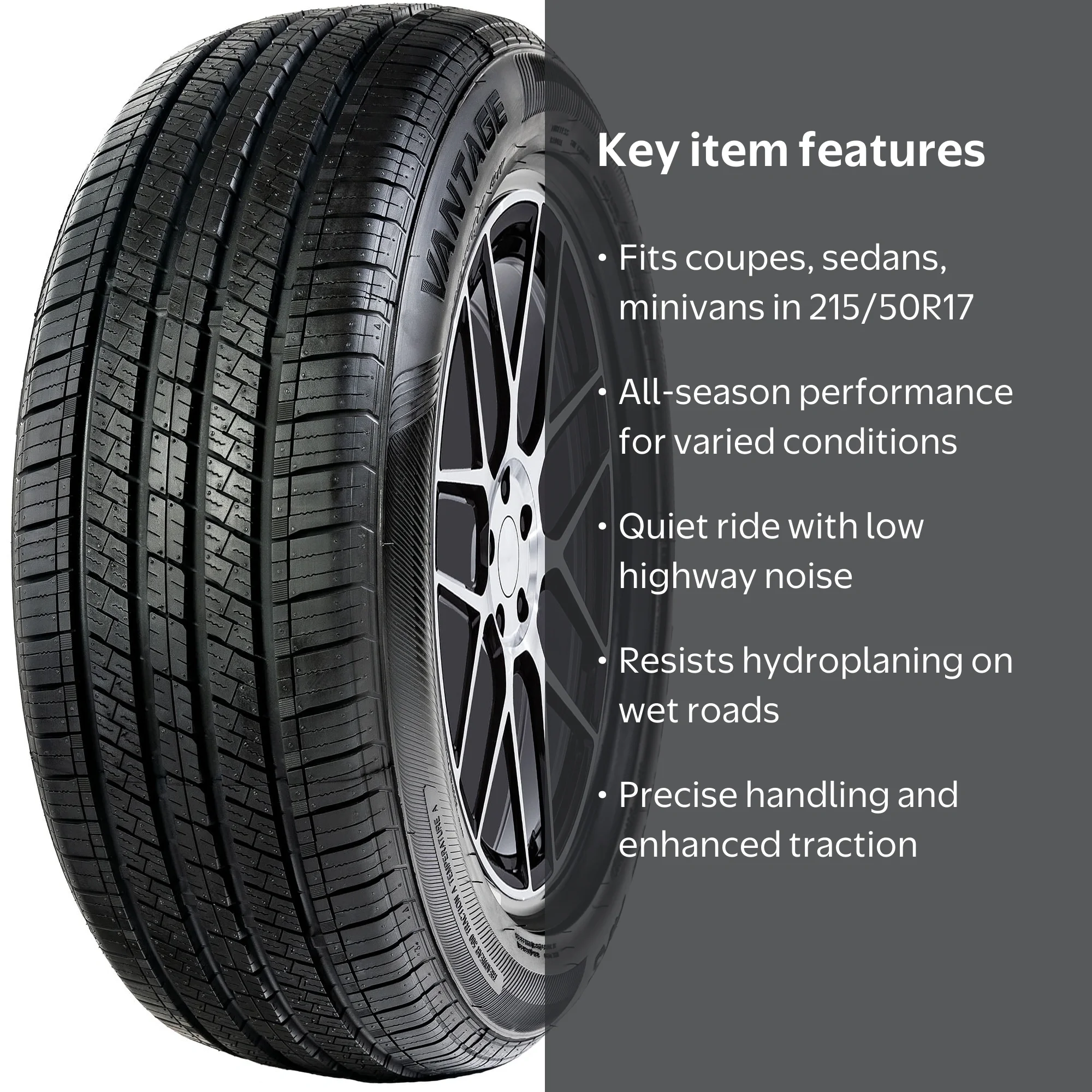Vantage Touring AS All Season 215/50R17 95V XL Passenger Tire