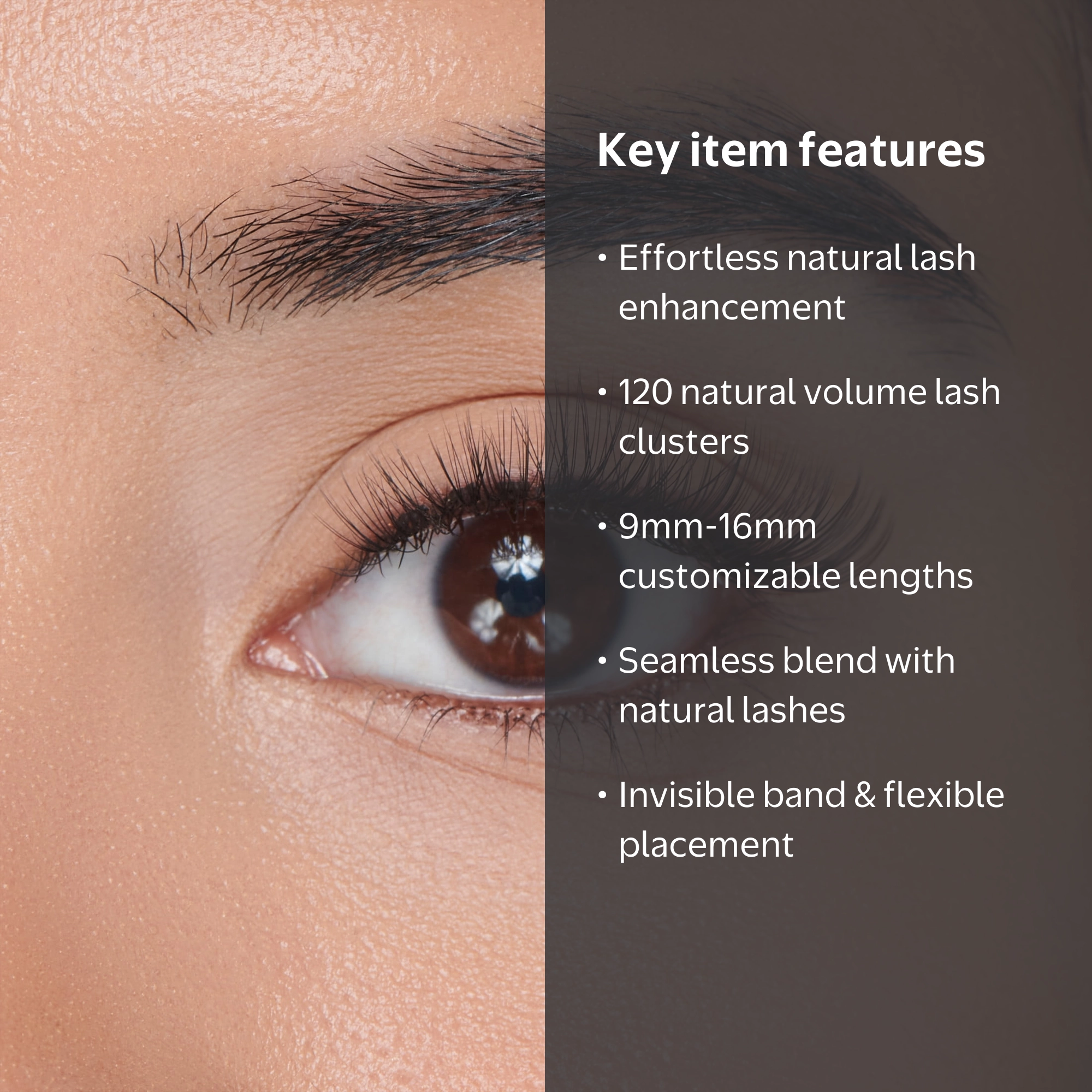 Kiss Peony False Eyelashes, Lash Extension Kit, 9mm-16mm, 120 Lash