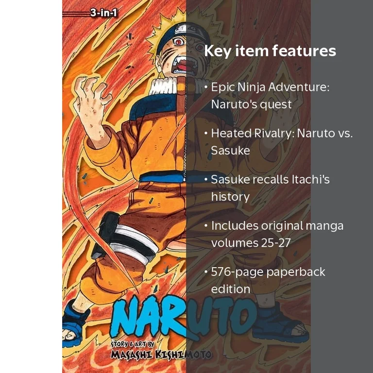 Naruto (3-In-1 Edition) Naruto (3-In-1 Edition), Vol. 9: Includes