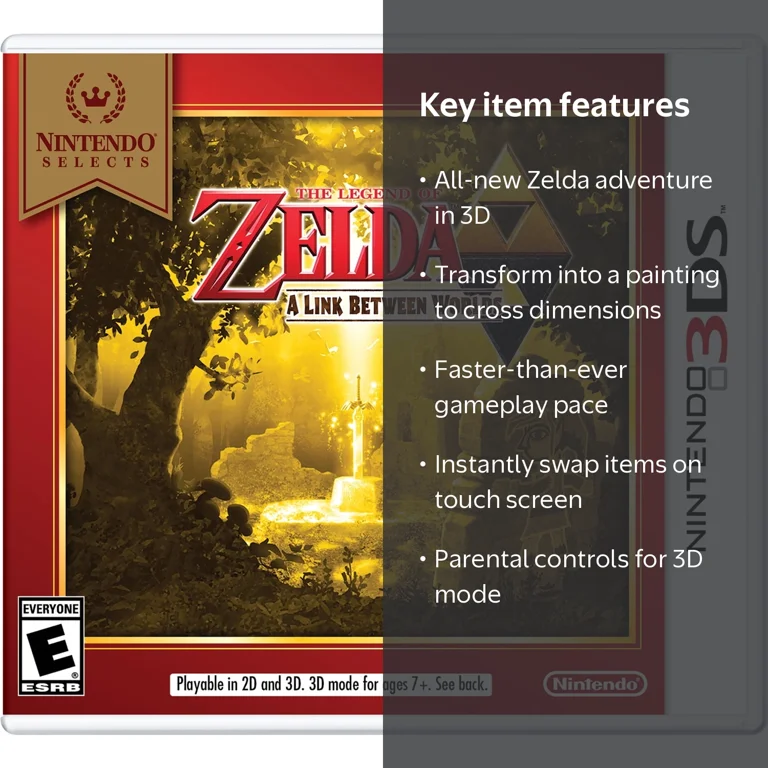 The Legend of Zelda: A Link Between Worlds - Nintendo Selects