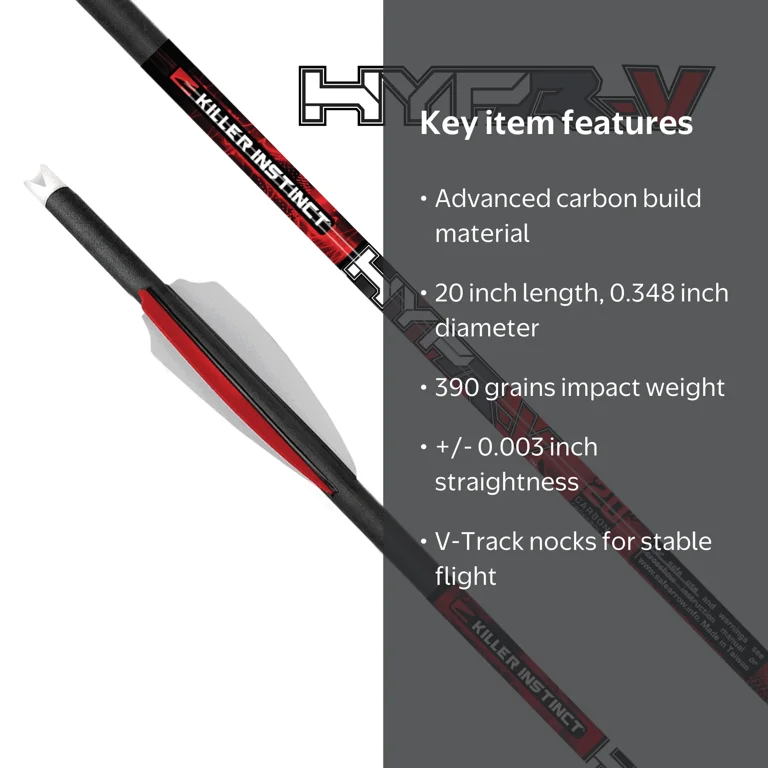 Killer Instinct, Crossbow Bolts, HYPR-V 20