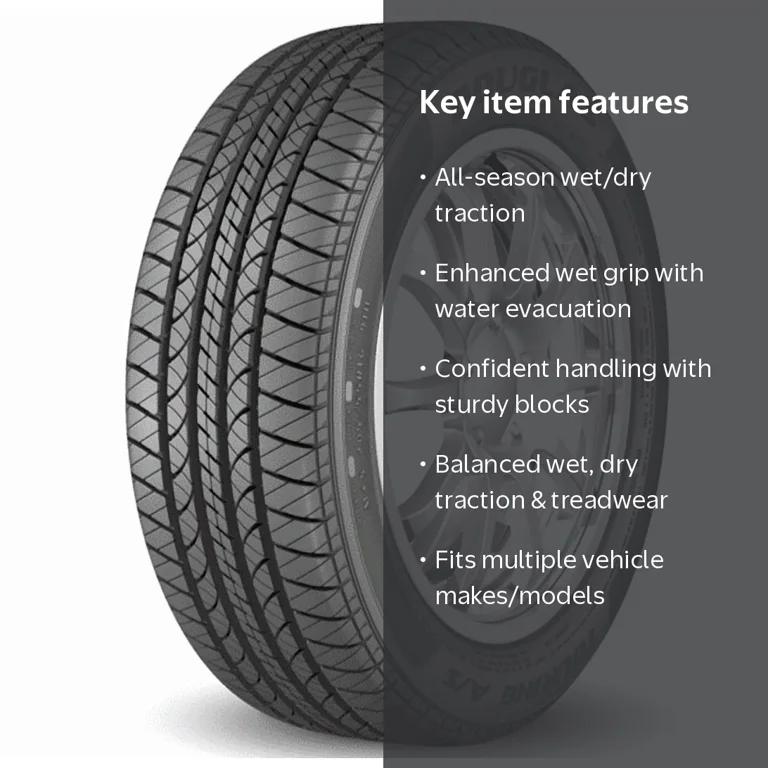 Douglas Touring A/S 235/65R17 104H All-Season Tire - Walmart.com