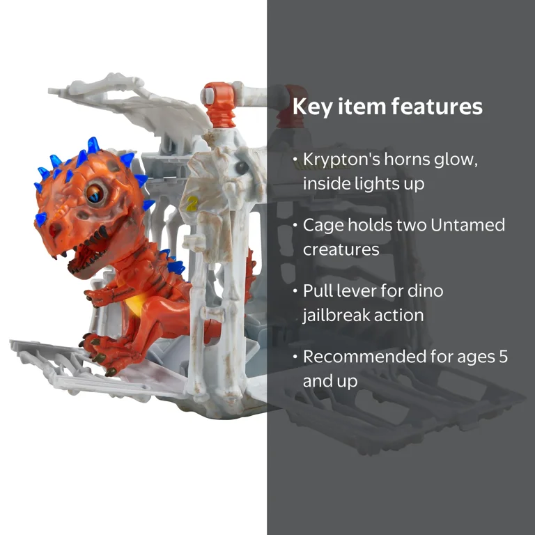Untamed Jailbreak Playset - Krypton (Bronze with Blue Glow) - by