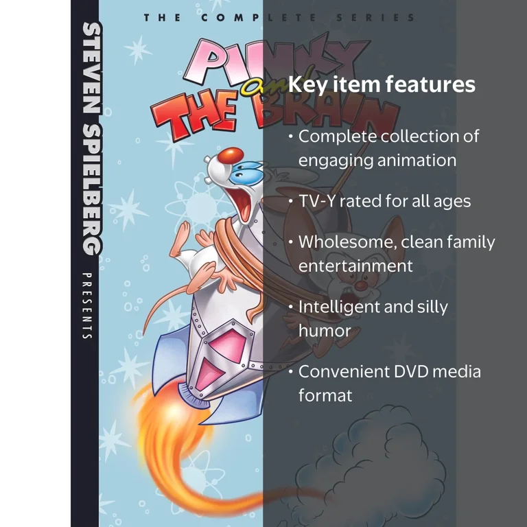 Warner Bros Pinky and the Brain Cartoon: The Complete Kids TV