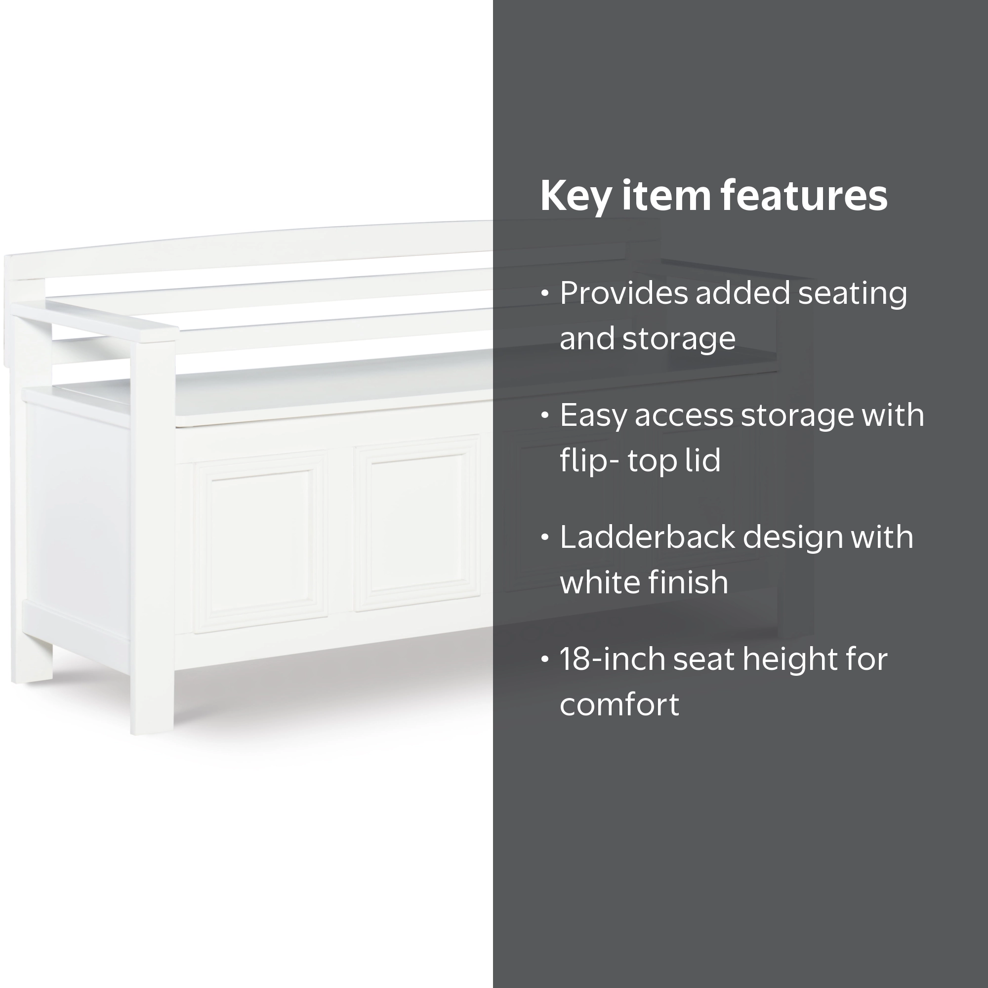 BRAHMAN『WAIT AND WAIT』 他7インチ 3枚セット Linon 46” Laredo White Solid Wood Ladder Back Storage Bench with