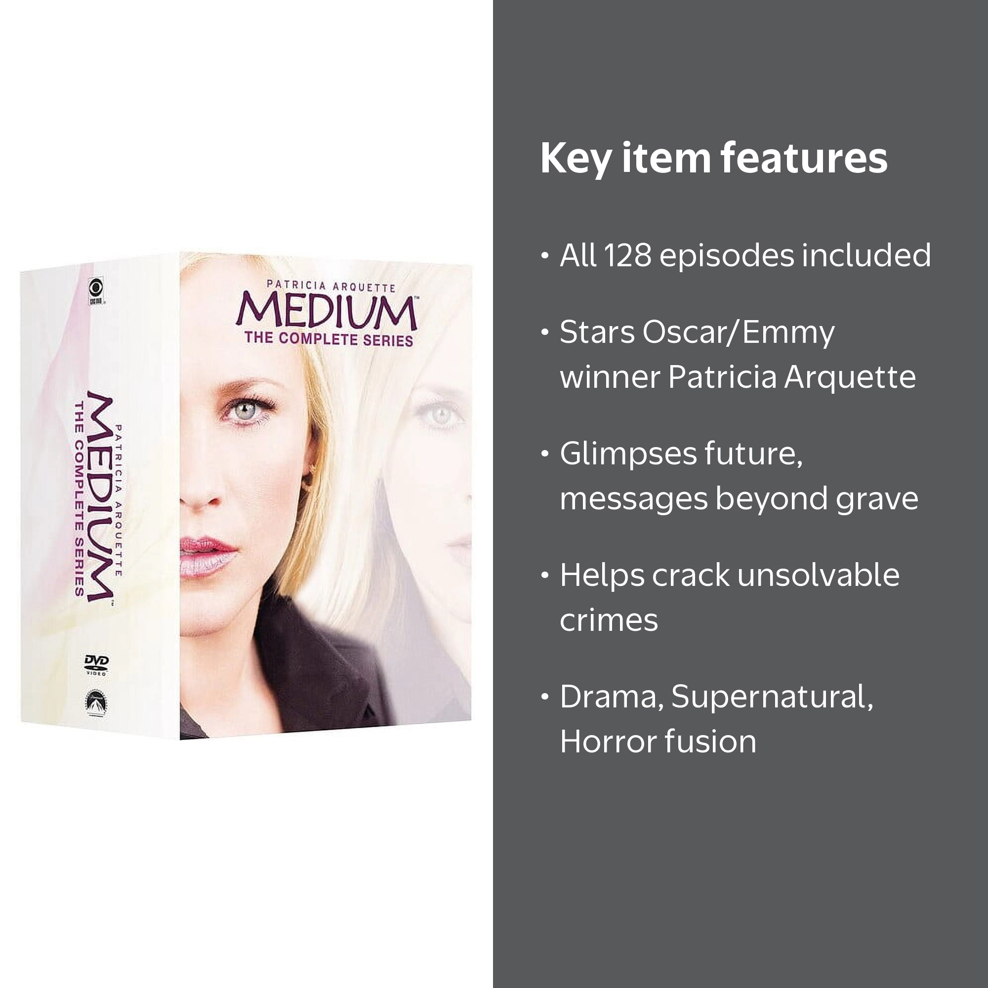 Medium: The Complete TV Show Seasons Box Set (DVD) - Walmart.com