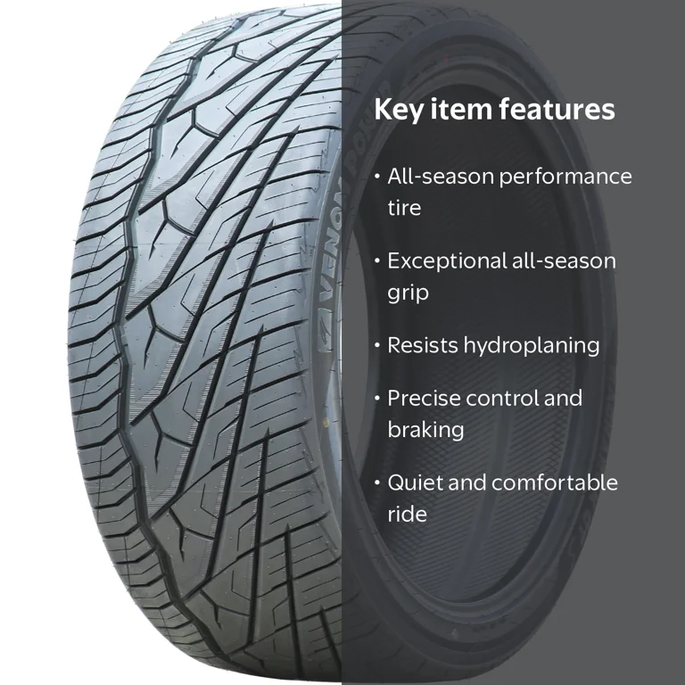 Venom Power Ragnarok GTS 275/40R22 107Y XL Sport Truck Tire, Low