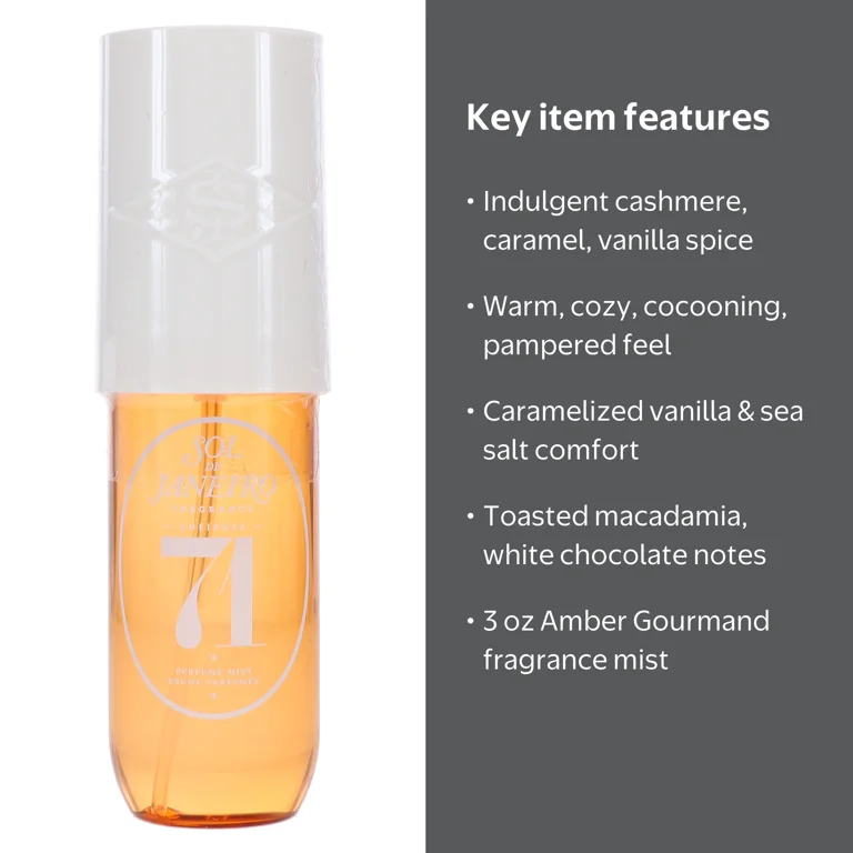 Sol de Janeiro Brazilian Crush Cheirosa 71 Fragrance Mist, 3 oz