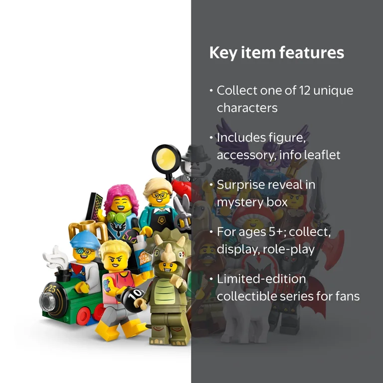 LEGO Minifigures Series 25 Collectible Mystery Figures, Ages 5+