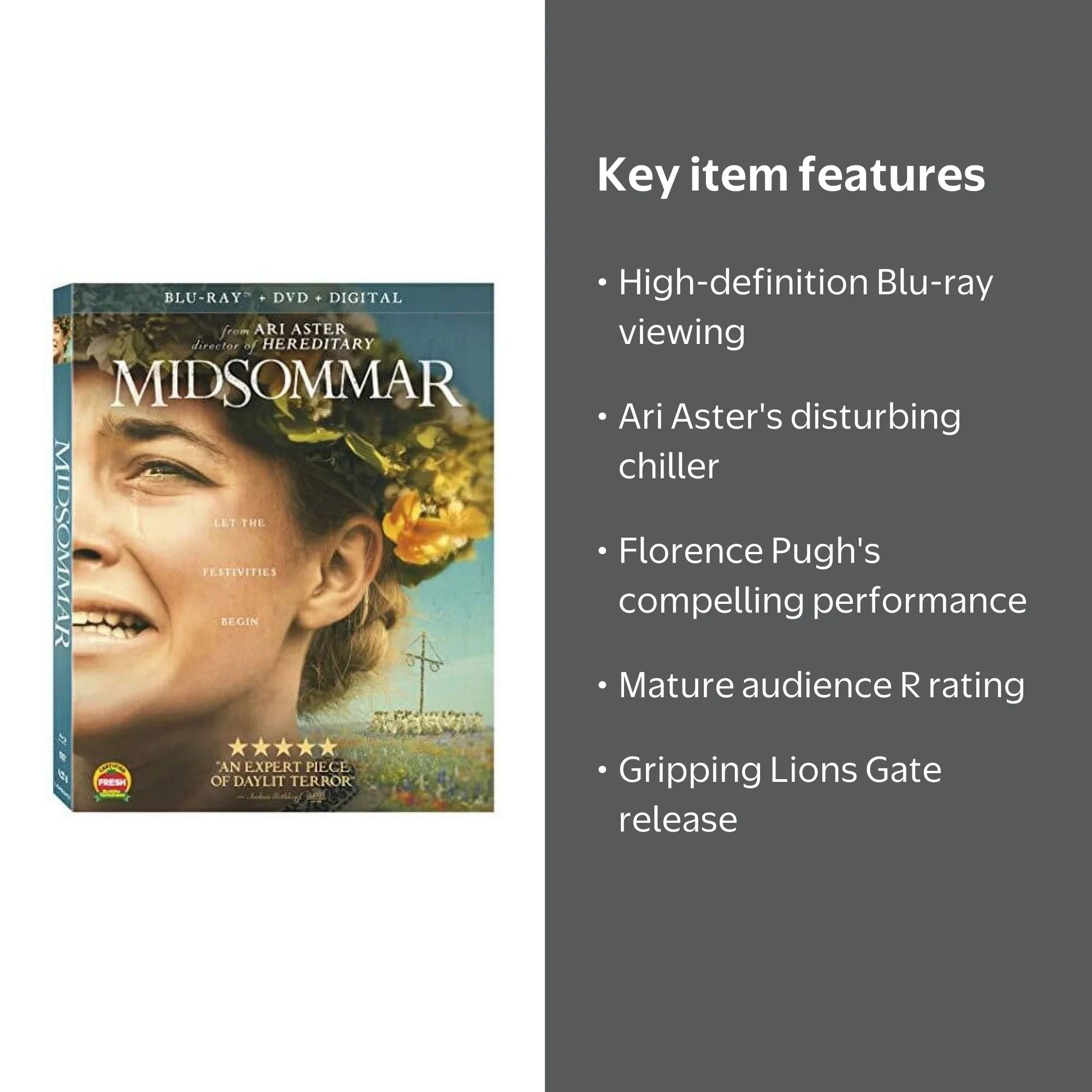 Midsommar (Blu-ray + DVD) - Walmart.com