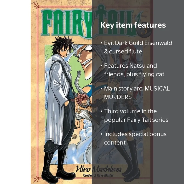Fairy Tail: FAIRY TAIL 3 (Series #3) (Paperback) - Walmart.com