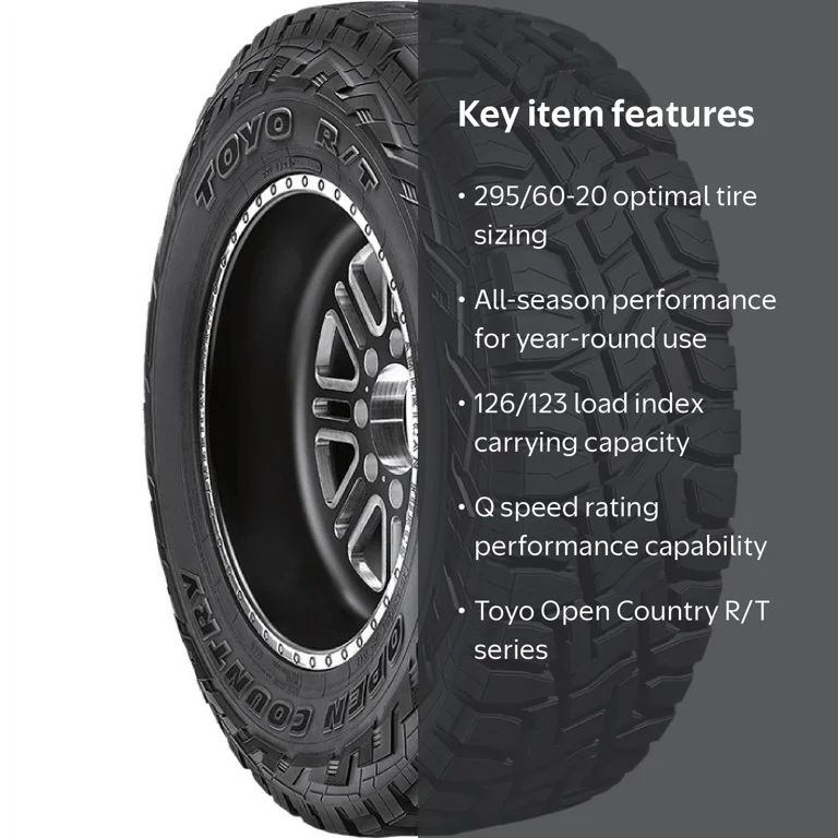 Toyo Open Country R/T All-Season 295/60-20 126/123 Q Tire