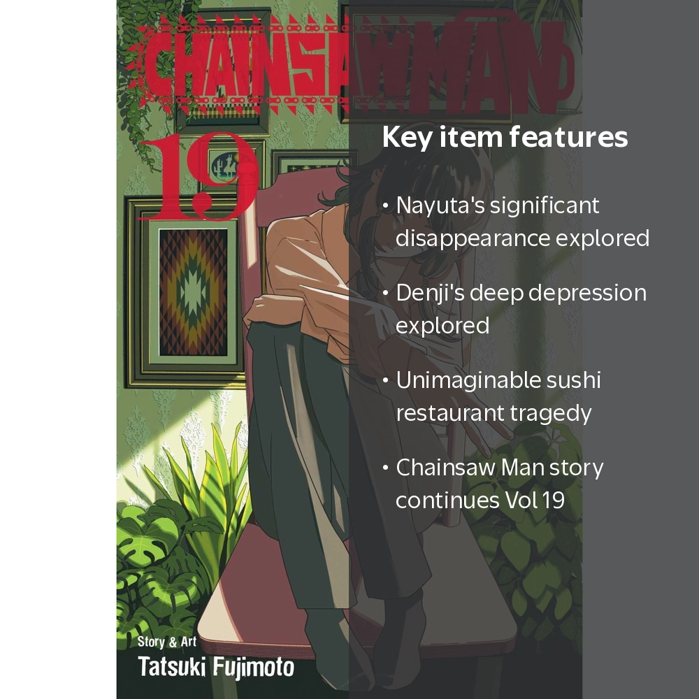Tatsuki Fujimoto, Manga Book, Vol. 19, Paperback, Chainsaw Man