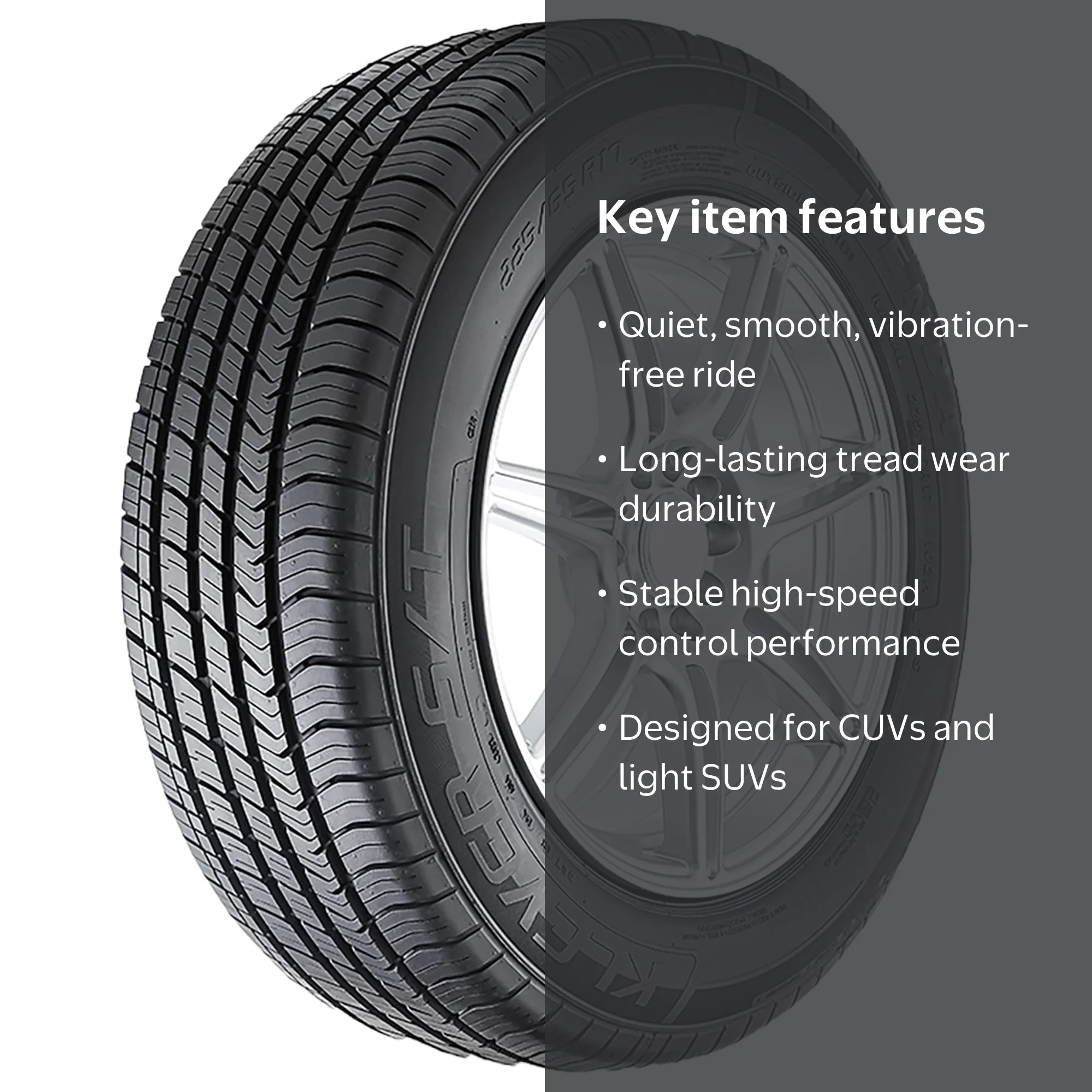 Kenda Klever S/T KR52 All Season 265/60R18 110V Passenger Tire