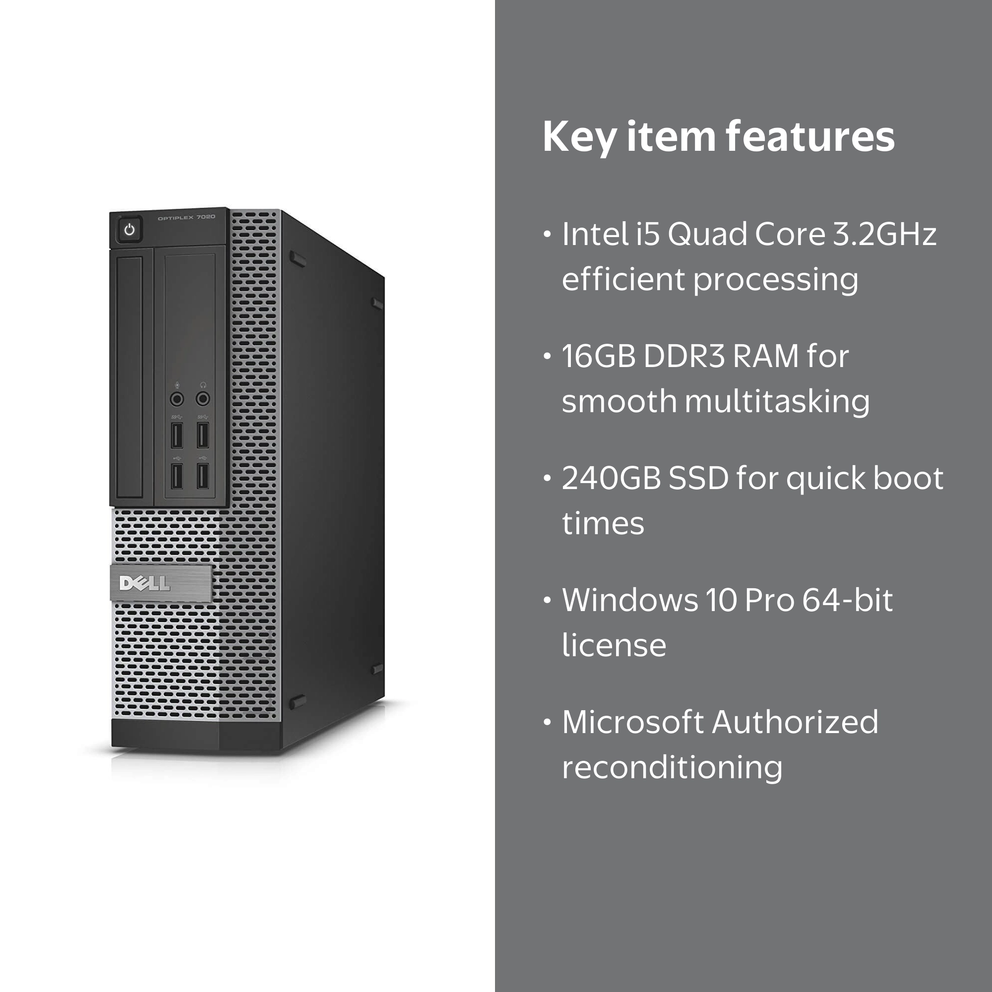 DELL i5-6500 16GB 新品240GB SSD Wi-Fi W10 Amazon.com: Dell Optiplex 7050 | Small Form Factor | Intel 6th Gen