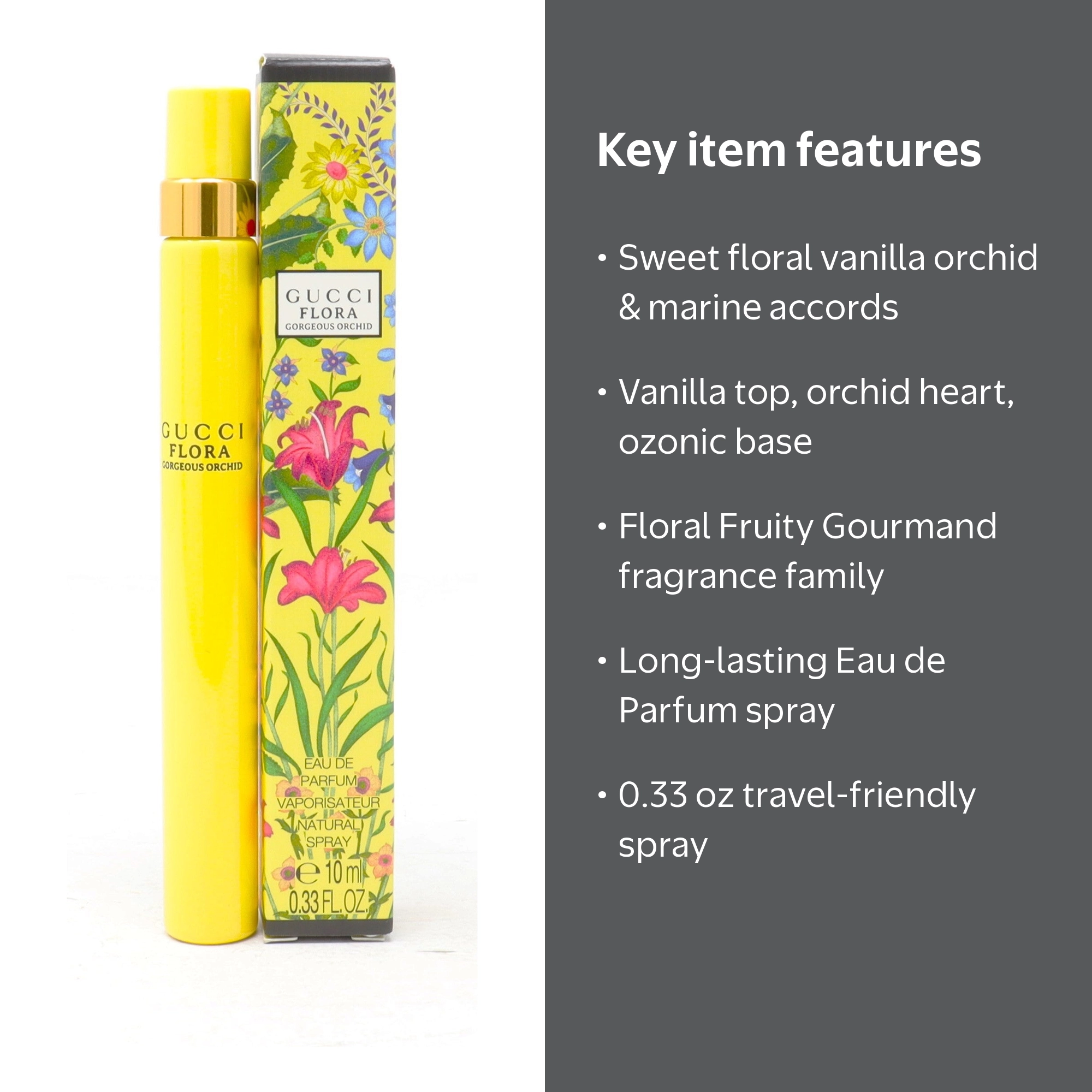 Gucci Ladies Flora Gorgeous Orchid EDP 0.33 oz Fragrance - Walmart.com