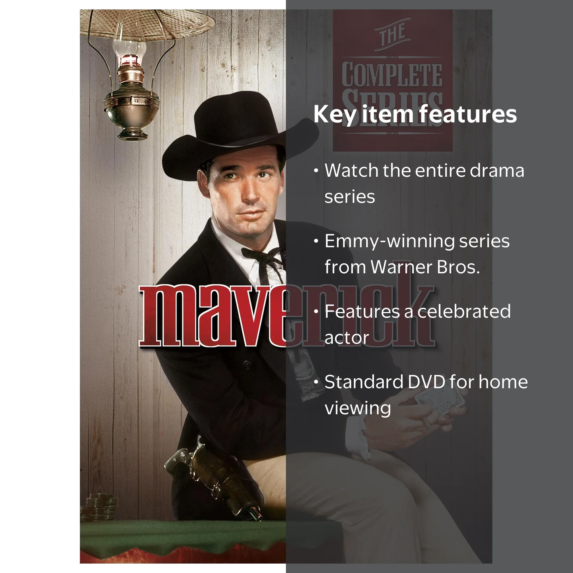 【中古】「非常に良い」Bret Maverick: The Complete Series [DVD] Amazon.com: Bret Maverick: The Complete Series : James Garner