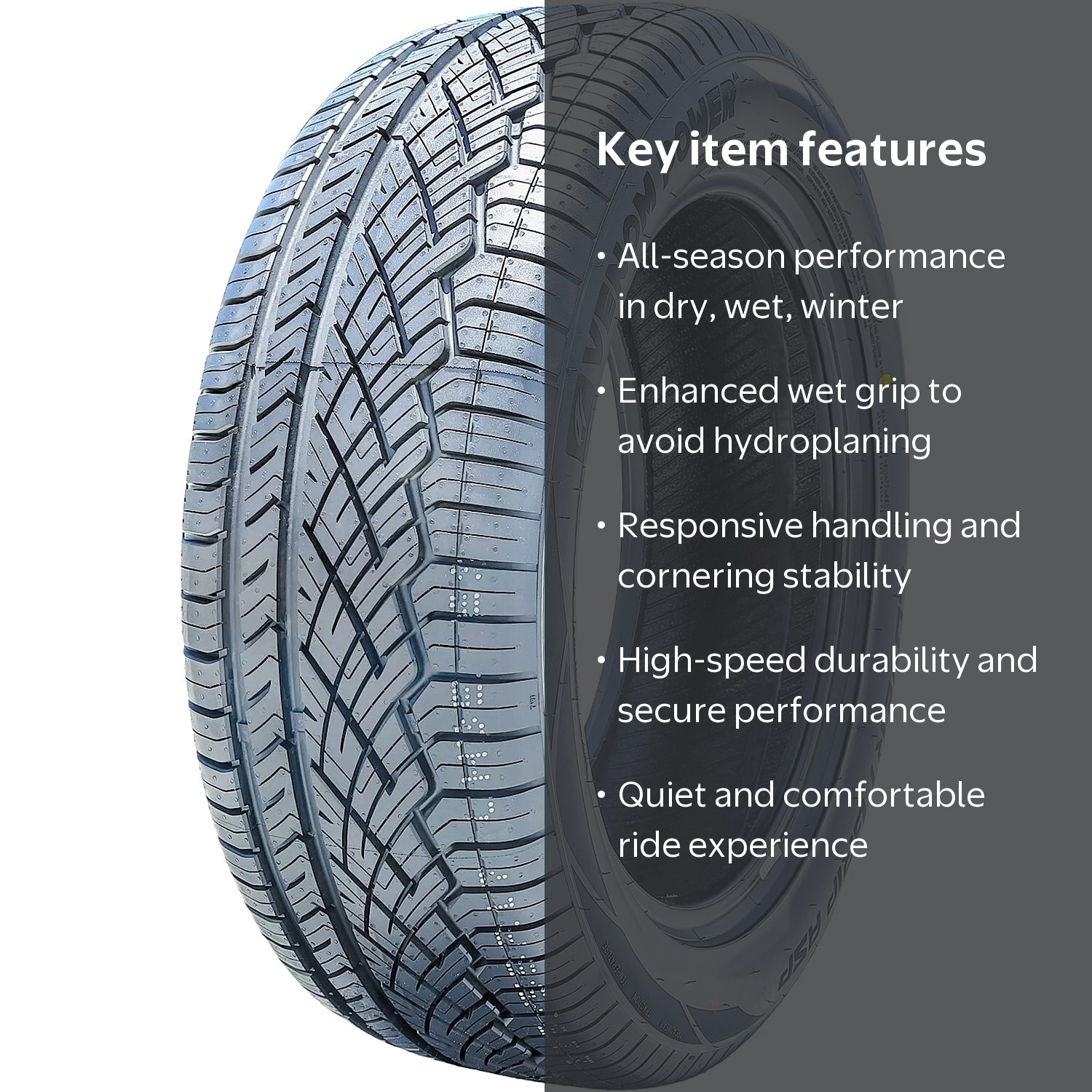 Venom Power Covert Grip ASP 225/55R17 101V Extra Load Performance