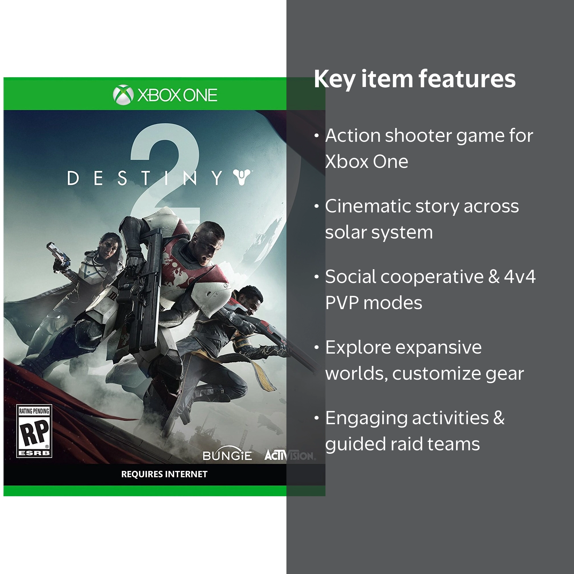 Destiny 2 for Xbox One - Walmart.com