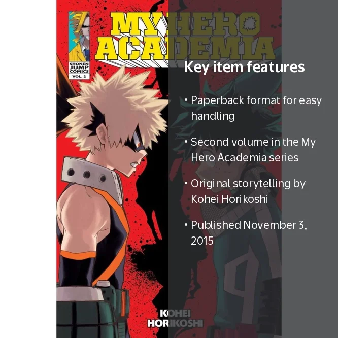 Kohei Horikoshi, My Hero Academia, Vol. 2, 9781421582702
