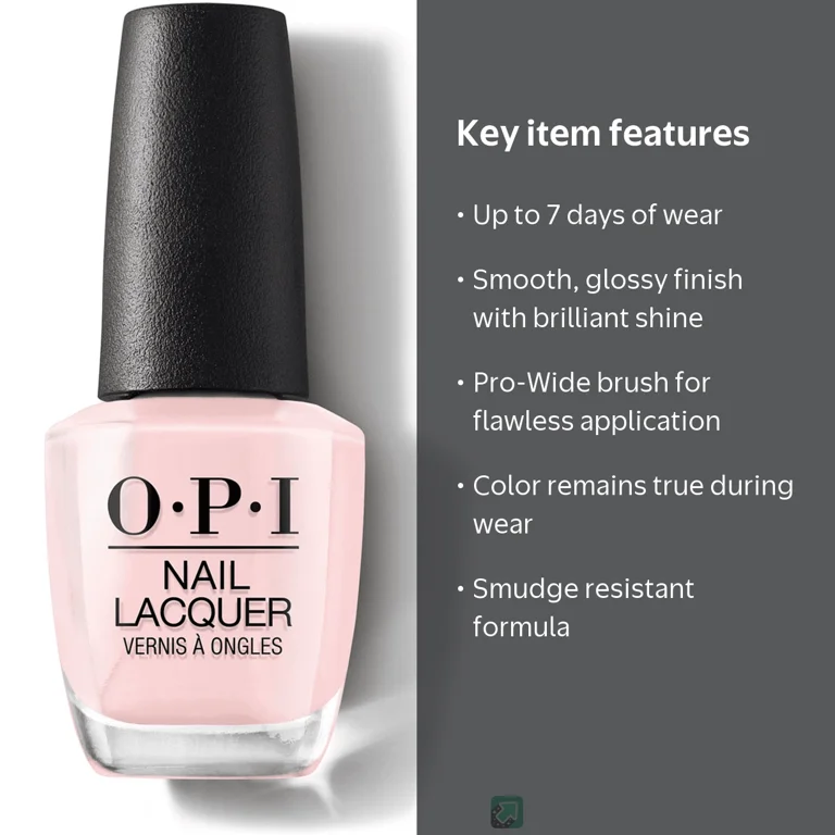 OPI NAIL LACQUER 一個700円～ OPI Nail Lacquer, Put It In Neutral, Nail Polish, 0.5 fl oz