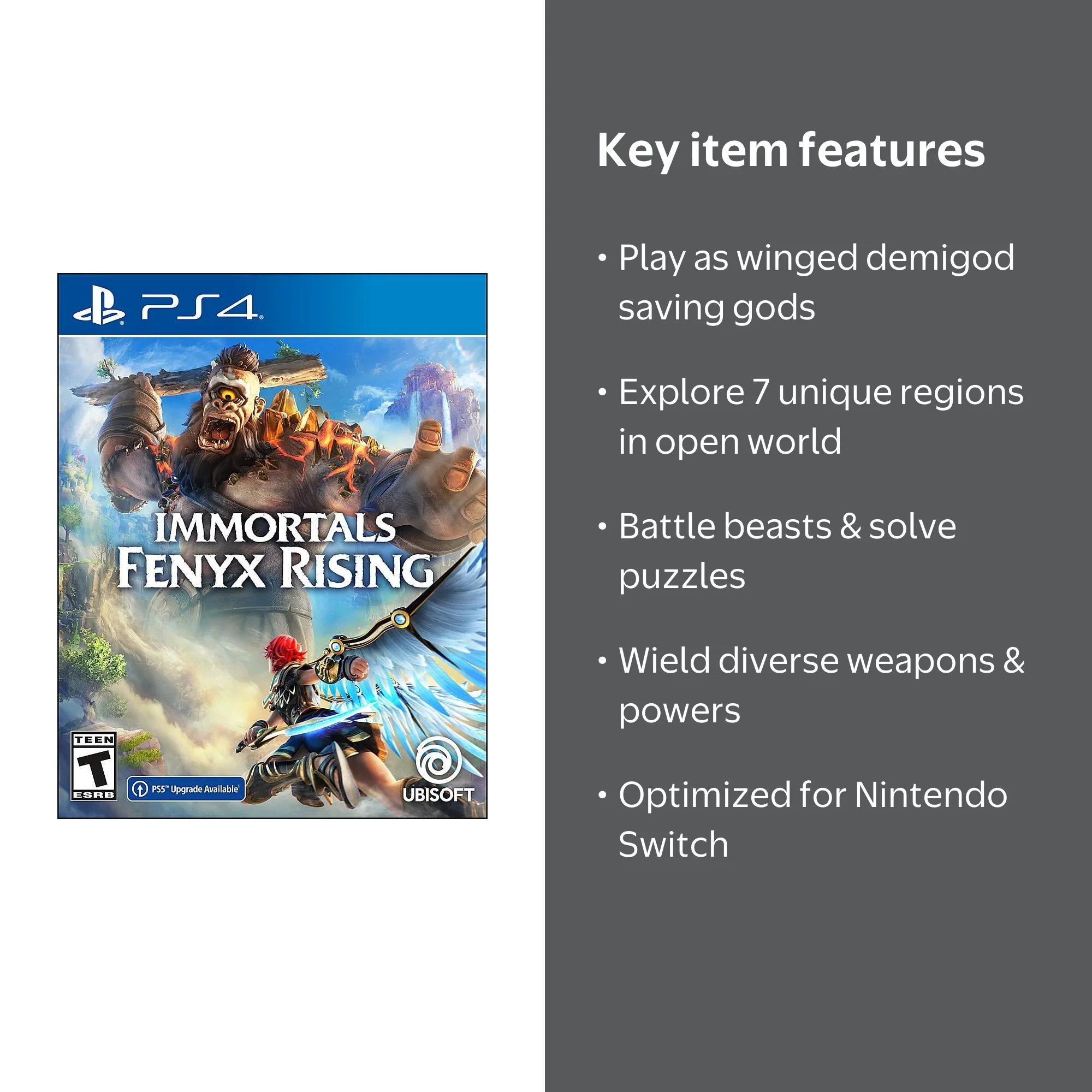 Ubisoft Immortals Fenyx Rising - Nintendo Switch, Greek myth