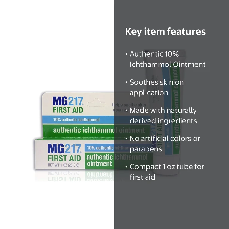 MG217 First Aid 10% Aunthenthic Ichthammol Ointment Helps Soothe