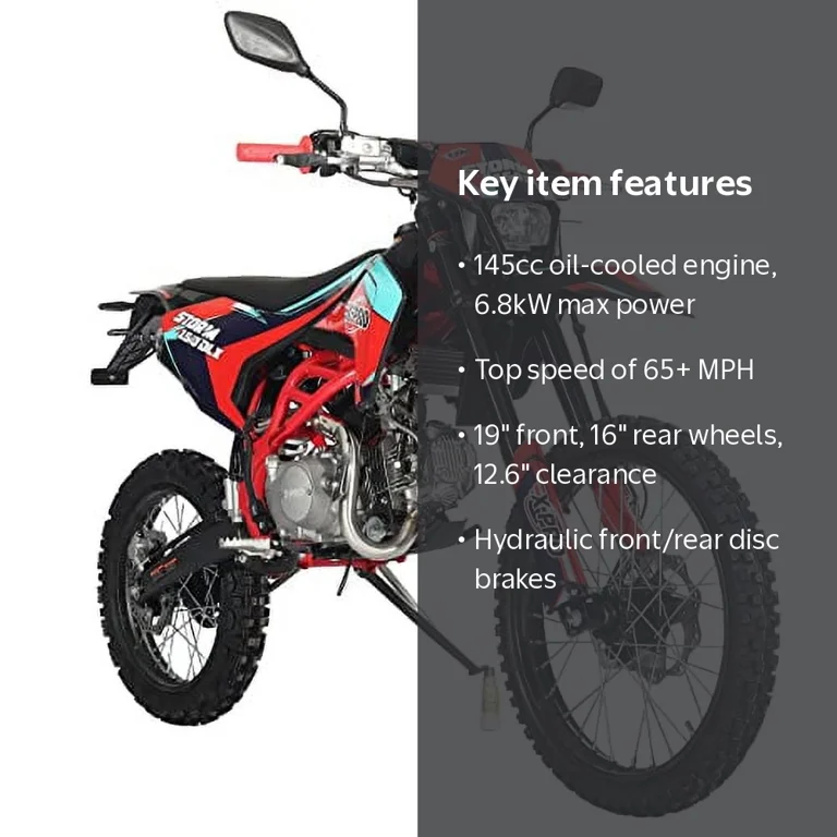 X-Pro, Dirt Bike, 150cc Gas Pit, All Lights, 4-Speed Manual