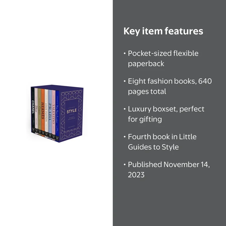 Emma Baxter-Wright, The History of Eight Fashion Icons, Paperback