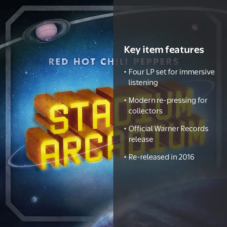 Red Hot Chili Peppers, Stadium Arcadium, Vinyl, 4 LP Set - Walmart.com