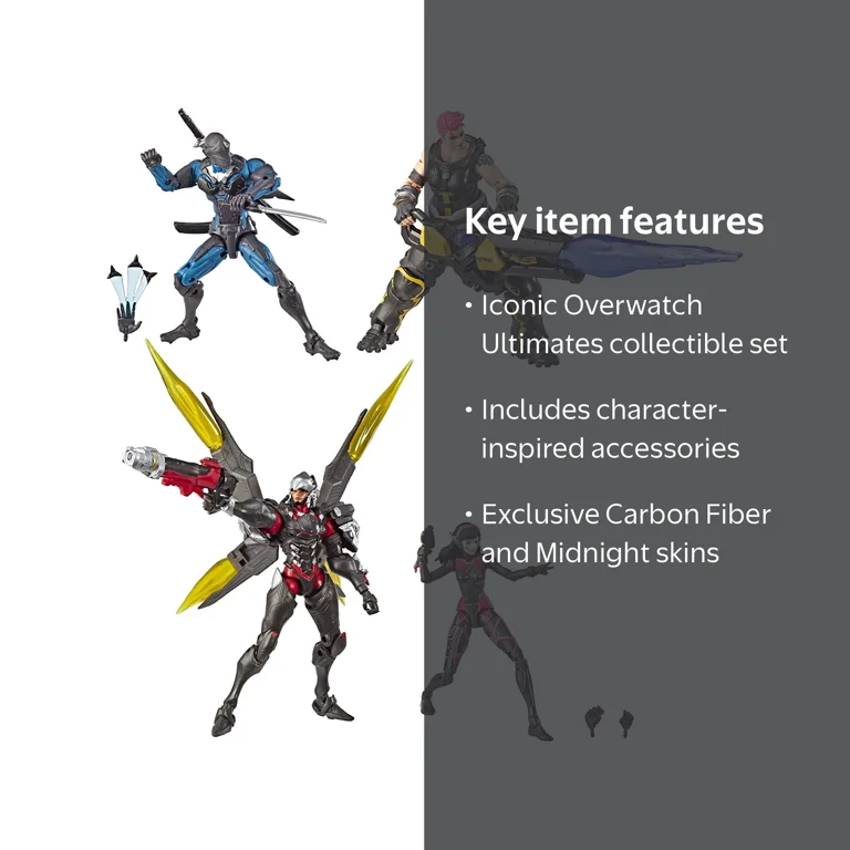 Hasbro Collectible 8-11 Action Figures, Plastic Multicolor