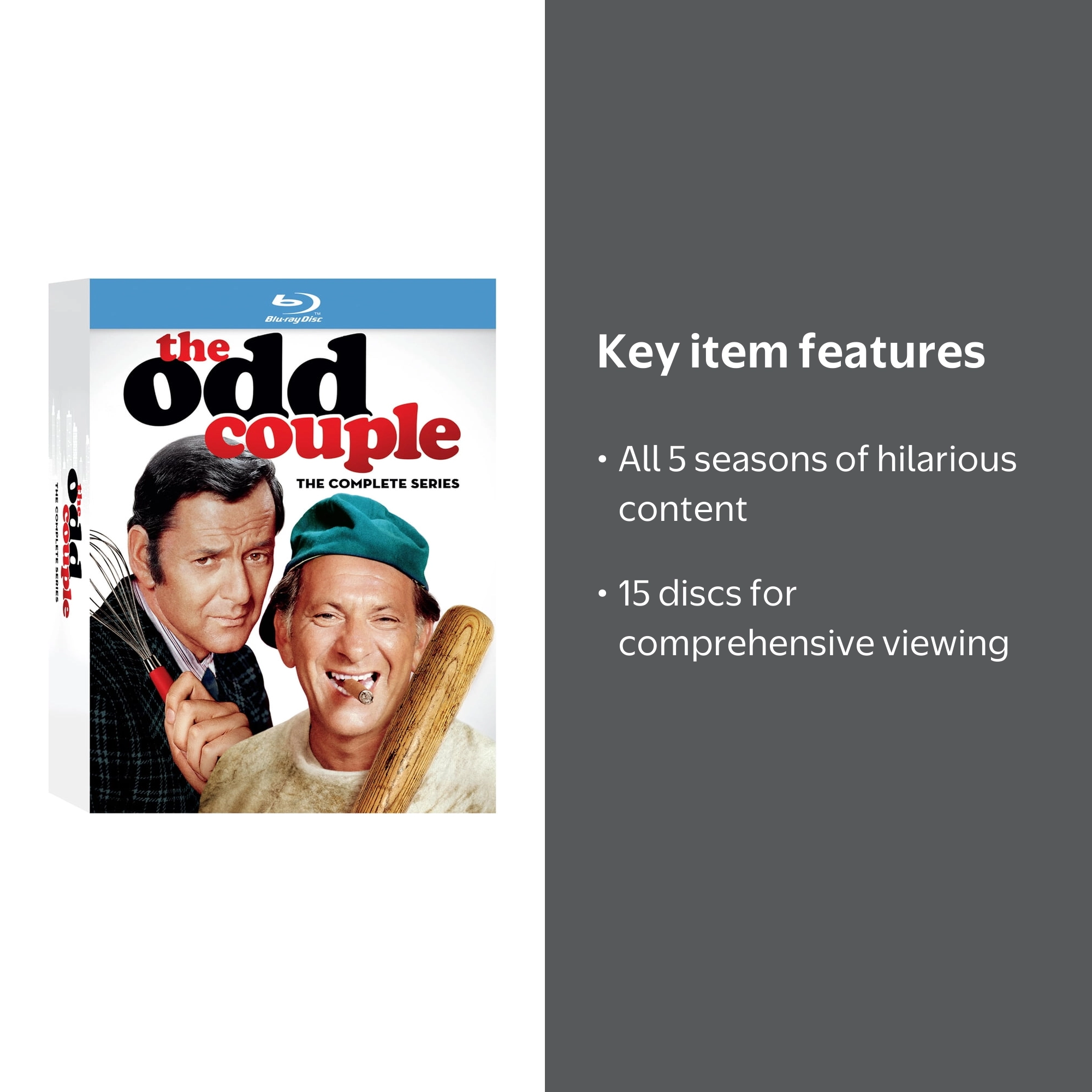 The Odd Couple: The Complete Series - Walmart.com