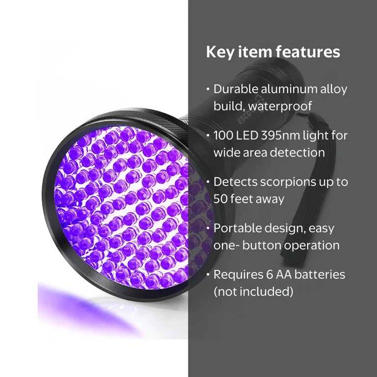 black light flashlights at walmart ULTRAFIRE UV Flashlight, Super Power UV 395-405 nm LED WF-502B Blacklight for Leak Detector, Pet Urine Stain, Bed Bug (Not Included Batteries) face or skin Lepro 395nm UV Black Light