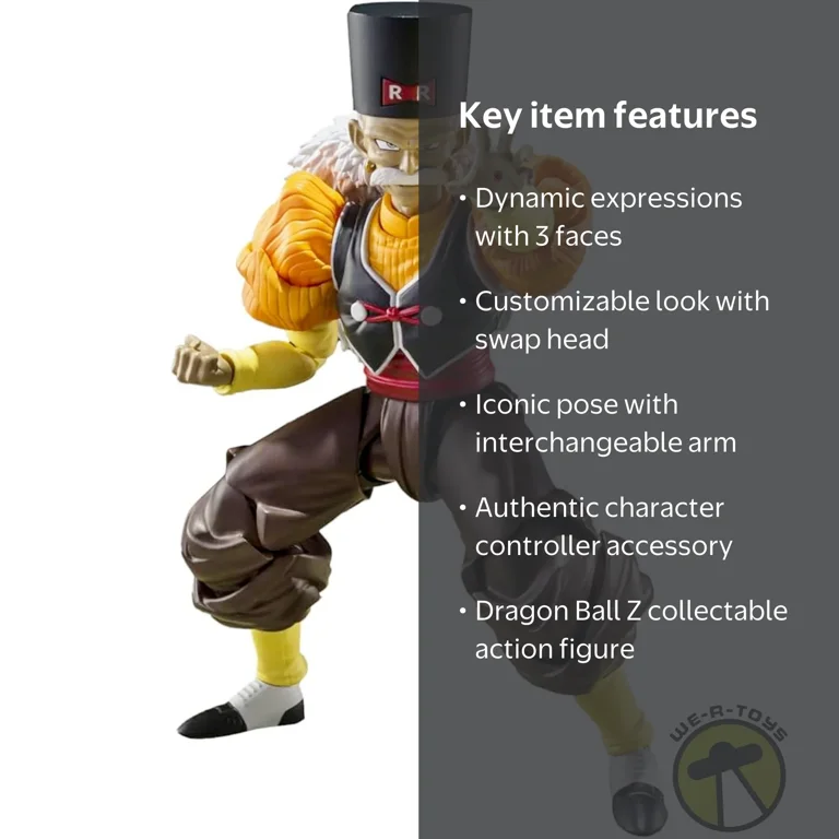 S.H. Figuarts Dragon Ball Z Android 20 Action Figure Bandai 65032
