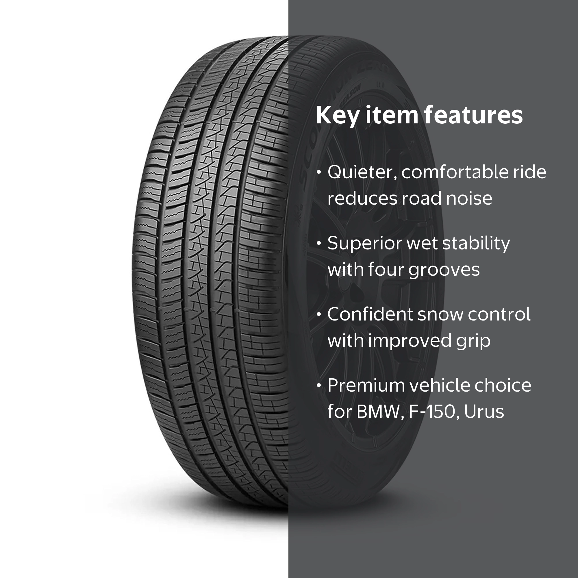Pirelli Scorpion Zero All Season 275/45R21 110W XL Tire for Ford