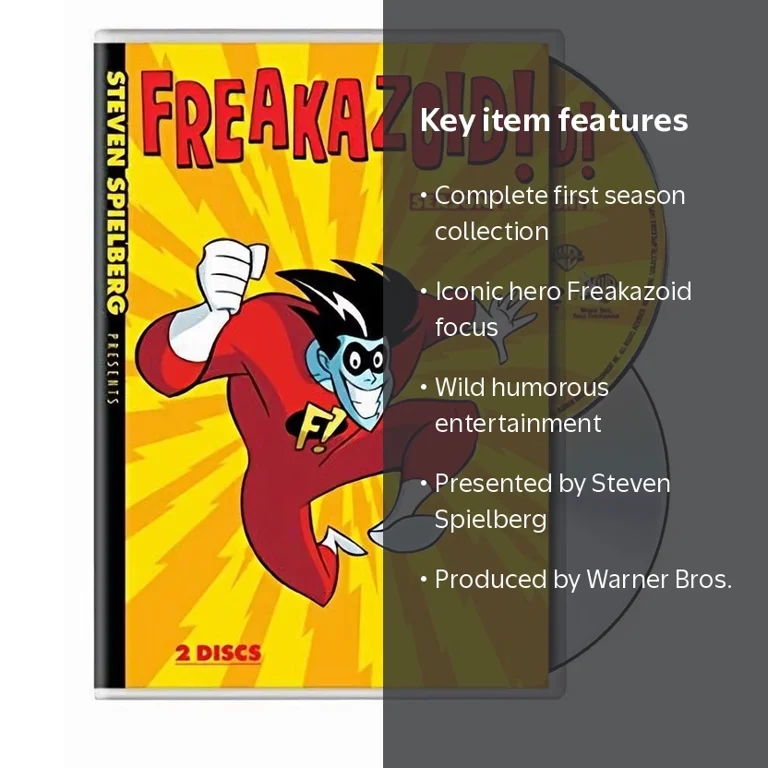 SDS, DVD, Freakazoid! The Complete First Season, Steven Spielberg