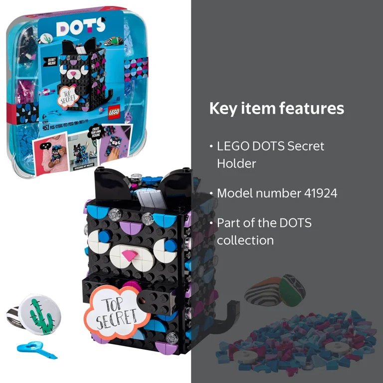 LEGO DOTS Secret Holder 41924 - Walmart.com